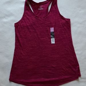 Tek Gear Magenta Performance Racerback Tank (M)